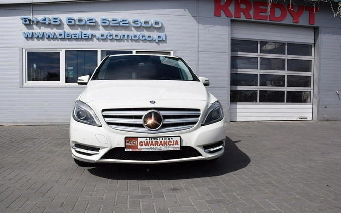 Mercedes-Benz Klasa B cena 44900 przebieg: 138000, rok produkcji 2014 z Hrubieszów małe 781